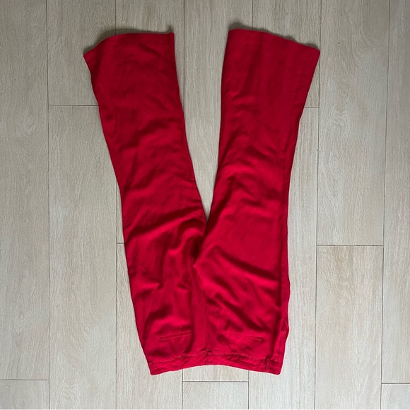 CUESTA BLANCA Red linen pants. 50% linen, 50% viscose. Size 42. Perfect Conditio - Picture 5 of 6